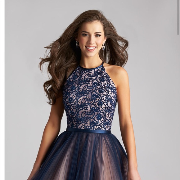 Madison James Prom, Homecoming Dress with clutch shown in first picture. - Picture 8 of 11